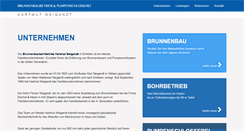 Desktop Screenshot of kleinbrunnenbau.de